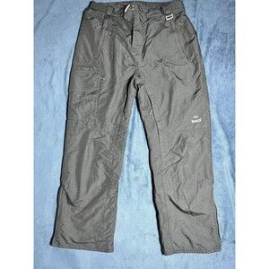 Marker Snow Pants Mens XL Black Skiing Snowboarding Outdoors Snap Adjustable